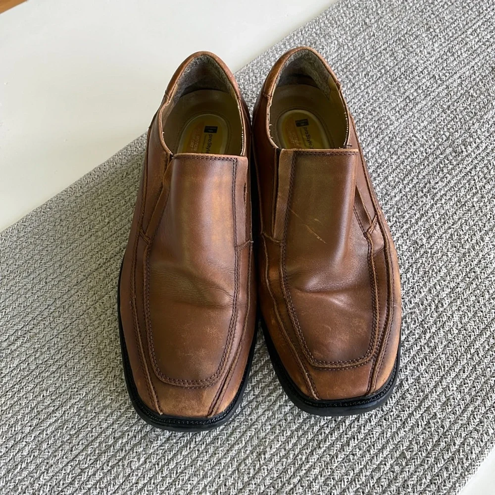Dockers cognac brown